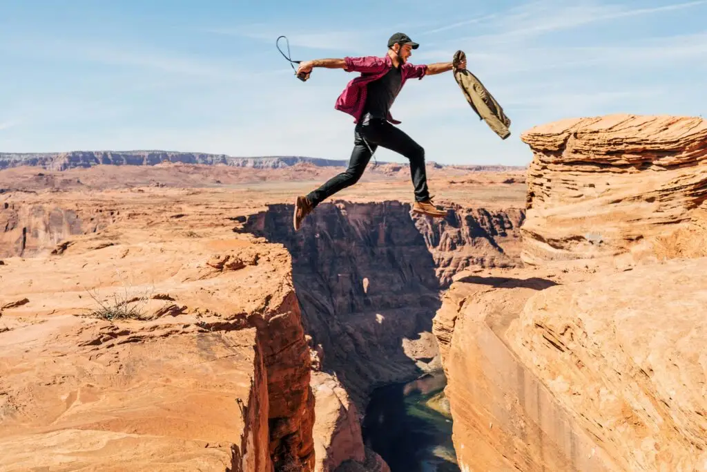 Youth ministry can be as dangerous as jumping over a cliff