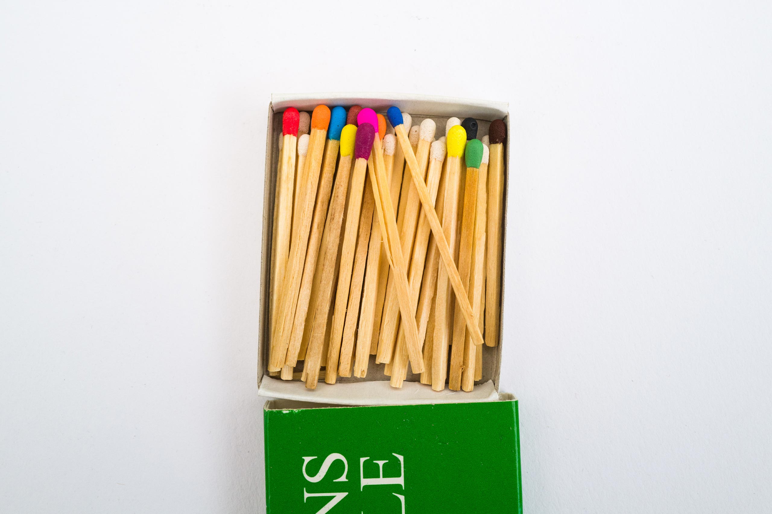 Box of colorful matches resting showing steps burnt out youth leaders can to re-charge and keeping serving
