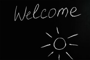 Give new students a great experience by welcoming them