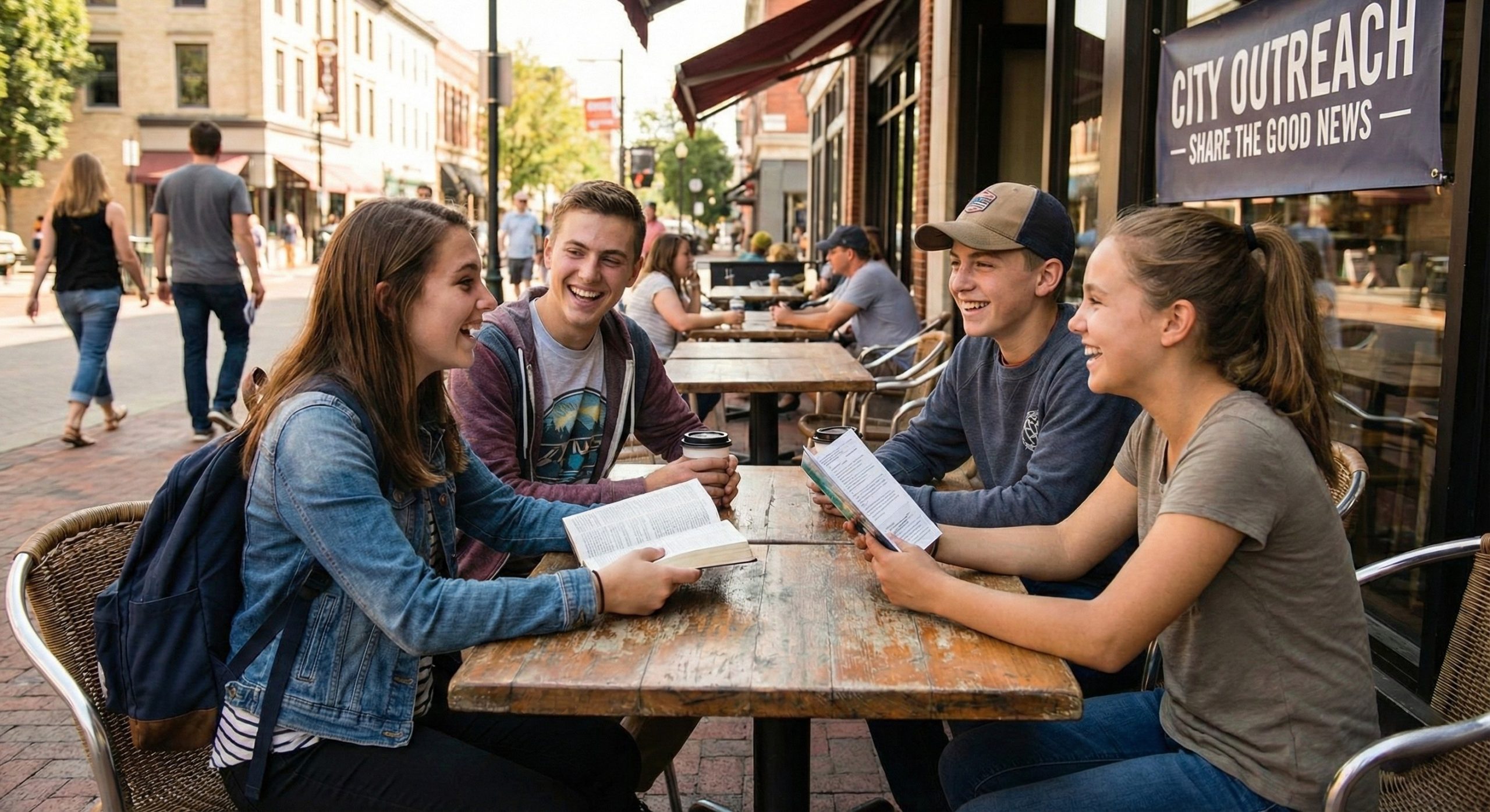 What Ministry Multiplication Looks Like when students evangelize. 